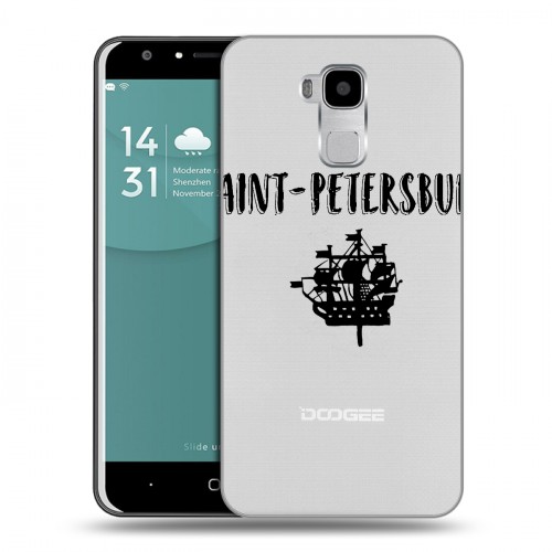 Дизайнерский пластиковый чехол для Doogee Y6 Санкт-Петербург