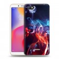 Дизайнерский пластиковый чехол для Xiaomi RedMi 6A Абстракции Дым