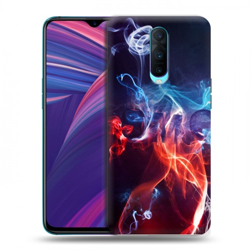 Дизайнерский пластиковый чехол для OPPO RX17 Pro Абстракции Дым