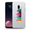 Полупрозрачный дизайнерский пластиковый чехол для Meizu 15 Plus Санкт-Петербург