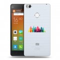 Полупрозрачный дизайнерский пластиковый чехол для Xiaomi Mi4S Санкт-Петербург