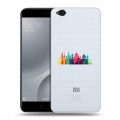 Полупрозрачный дизайнерский пластиковый чехол для Xiaomi Mi5C Санкт-Петербург