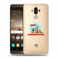 Полупрозрачный дизайнерский пластиковый чехол для Huawei Mate 9 Санкт-Петербург