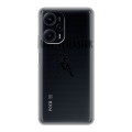 Полупрозрачный дизайнерский пластиковый чехол для XIaomi Poco F5 Санкт-Петербург