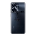 Полупрозрачный дизайнерский пластиковый чехол для Realme C55 Санкт-Петербург