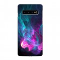 Дизайнерский силиконовый чехол для Samsung Galaxy S10 Абстракции Дым