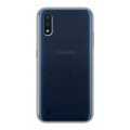 Полупрозрачный дизайнерский силиконовый чехол для Samsung Galaxy M01 Санкт-Петербург