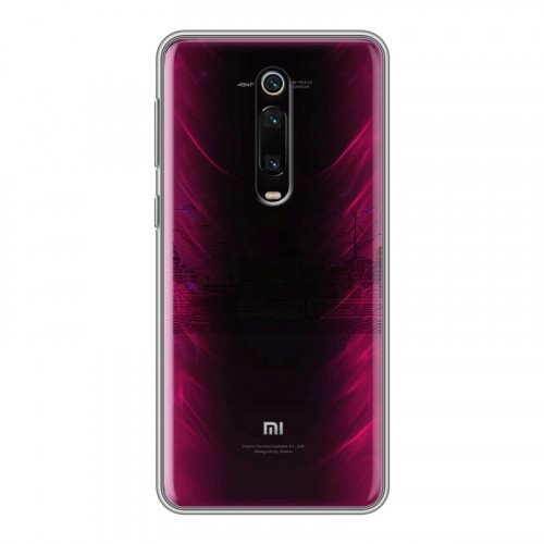 Полупрозрачный дизайнерский силиконовый чехол для Xiaomi RedMi K20 Санкт-Петербург