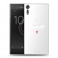 Полупрозрачный дизайнерский пластиковый чехол для Sony Xperia XZs Санкт-Петербург