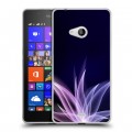 Дизайнерский пластиковый чехол для Microsoft Lumia 540 Абстракции Дым