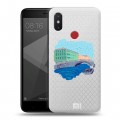 Полупрозрачный дизайнерский пластиковый чехол для Xiaomi Mi8 SE Санкт-Петербург