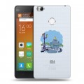 Полупрозрачный дизайнерский пластиковый чехол для Xiaomi Mi4S Санкт-Петербург