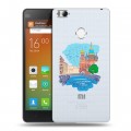 Полупрозрачный дизайнерский пластиковый чехол для Xiaomi Mi4S Санкт-Петербург