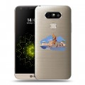 Полупрозрачный дизайнерский пластиковый чехол для LG G5 Санкт-Петербург