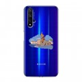 Полупрозрачный дизайнерский пластиковый чехол для Huawei Honor 20 Санкт-Петербург