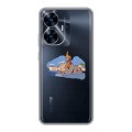 Полупрозрачный дизайнерский пластиковый чехол для Realme C55 Санкт-Петербург