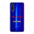 Полупрозрачный дизайнерский пластиковый чехол для Huawei Honor 20 Санкт-Петербург