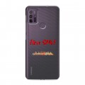 Полупрозрачный дизайнерский пластиковый чехол для Lenovo K13 Note Санкт-Петербург