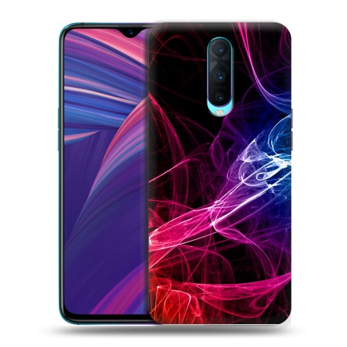 Дизайнерский пластиковый чехол для OPPO RX17 Pro Абстракции Дым