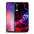 Дизайнерский силиконовый с усиленными углами чехол для Xiaomi Mi9 Абстракции Дым