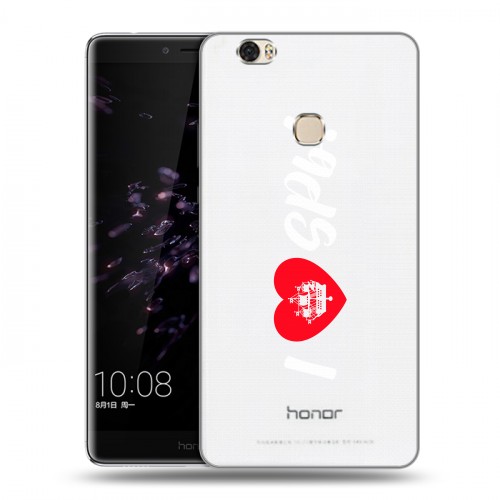Полупрозрачный дизайнерский пластиковый чехол для Huawei Honor Note 8 Санкт-Петербург