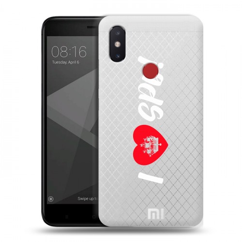 Полупрозрачный дизайнерский пластиковый чехол для Xiaomi Mi8 SE Санкт-Петербург