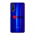 Полупрозрачный дизайнерский пластиковый чехол для Huawei Honor 20 Санкт-Петербург