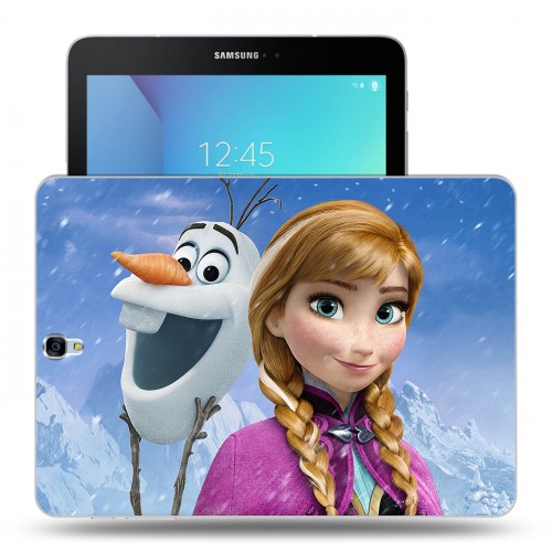 Дизайнерский силиконовый чехол для Samsung Galaxy Tab S3 Холодное сердце