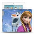 Дизайнерский пластиковый чехол для Ipad 2/3/4 Холодное сердце