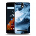 Дизайнерский силиконовый чехол для Wileyfox Storm Абстракции Дым