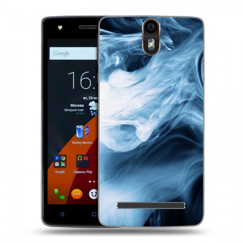 Дизайнерский силиконовый чехол для Wileyfox Storm Абстракции Дым