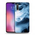 Дизайнерский силиконовый с усиленными углами чехол для Xiaomi Mi9 Абстракции Дым