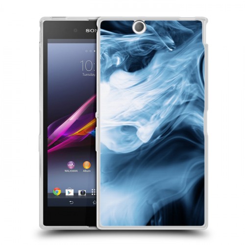 Дизайнерский пластиковый чехол для Sony Xperia Z Ultra  Абстракции Дым