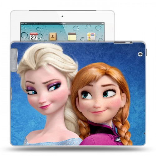 Дизайнерский пластиковый чехол для Ipad 2/3/4 Холодное сердце