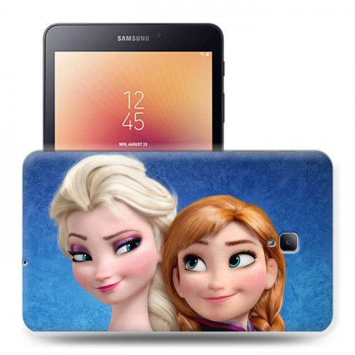 Дизайнерский силиконовый чехол для Samsung Galaxy Tab A 8.0 (2017) Холодное сердце