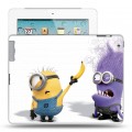 Дизайнерский пластиковый чехол для Ipad 2/3/4 Миньоны