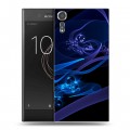 Дизайнерский пластиковый чехол для Sony Xperia XZs Абстракции Дым