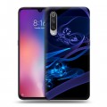 Дизайнерский силиконовый с усиленными углами чехол для Xiaomi Mi9 Абстракции Дым