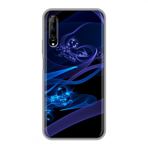 Дизайнерский силиконовый чехол для Huawei Y9s Абстракции Дым