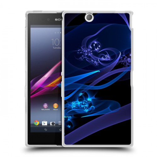 Дизайнерский пластиковый чехол для Sony Xperia Z Ultra  Абстракции Дым