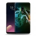 Дизайнерский пластиковый чехол для Meizu 15 Plus Абстракции Дым