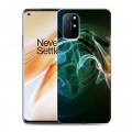 Дизайнерский пластиковый чехол для OnePlus 8T Абстракции Дым