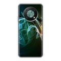 Дизайнерский силиконовый чехол для Huawei Nova Y90 Абстракции Дым