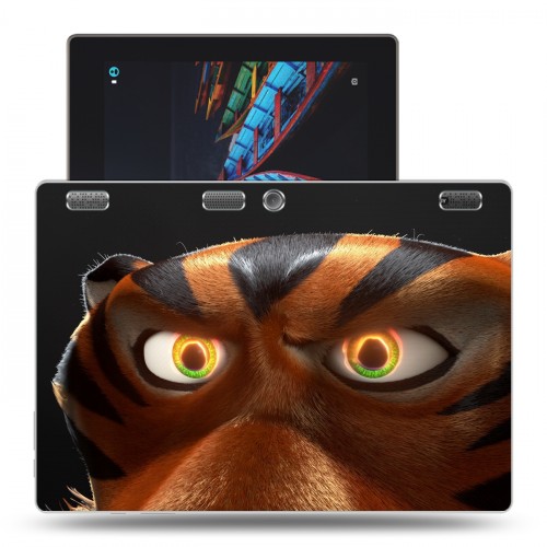 Дизайнерский силиконовый чехол для Lenovo Tab 2 A10 Мадагаскар