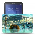 Дизайнерский силиконовый чехол для Samsung Galaxy Tab E 9.6 Мадагаскар