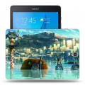 Дизайнерский силиконовый чехол для Samsung Galaxy Tab A 9.7 Мадагаскар