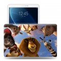 Дизайнерский силиконовый чехол для Samsung Galaxy Tab A 10.5 Мадагаскар