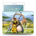 Дизайнерский силиконовый чехол для Samsung Galaxy Tab S2 9.7 Мадагаскар
