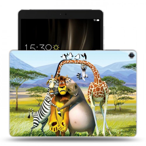 Дизайнерский силиконовый чехол для ASUS ZenPad 3S 10 Мадагаскар