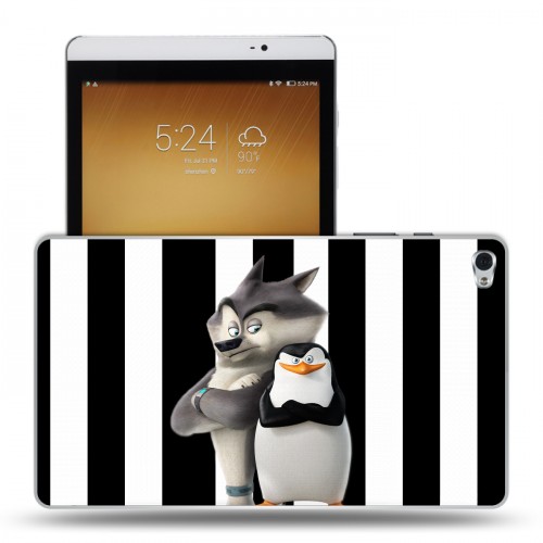 Дизайнерский силиконовый чехол для Huawei MediaPad M2 Мадагаскар